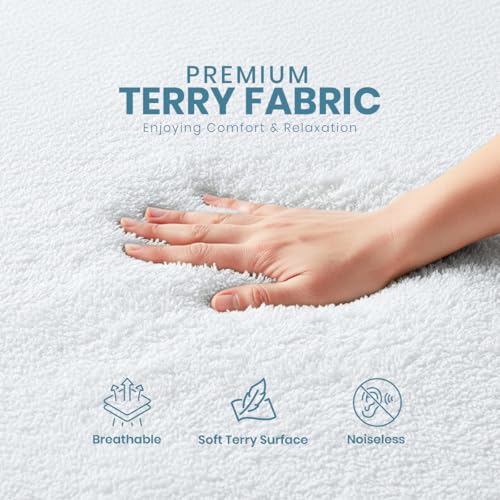 Utopia Bedding Waterproof Twin Mattress Protector - Breathable Fitted Cover