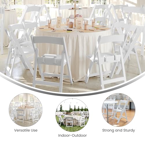 Kids Padded Folding Chairs - Durable Event Seating for Children, Set of 10