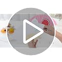 12-Pack White Folding Paper Hand Fans - 8.3 Inch Handheld Fans for Weddings