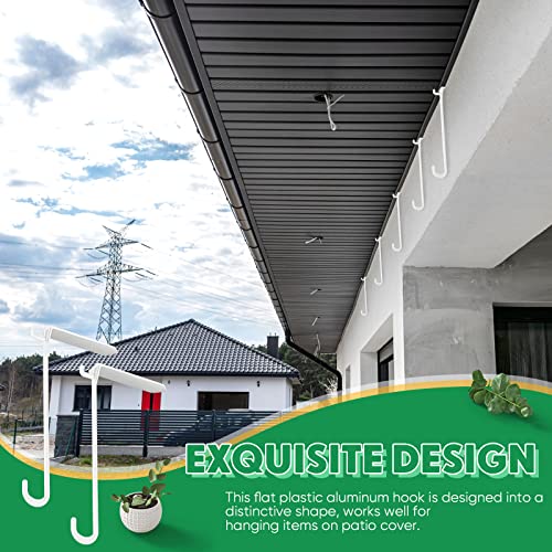 12-Piece Patio String Light Hooks for Solid Insulated Roof Covers