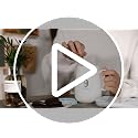 Misby White Coffee Mug Warmer – Auto Shut Off Desk Beverage Heater, Gravity-Induction, Keeps Drinks Warm