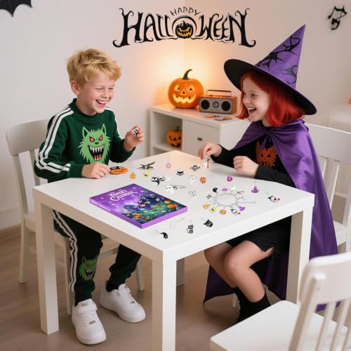 Halloween Advent Calendar 24 Days Spooky Castle DIY Jewelry & Charm Bracelet