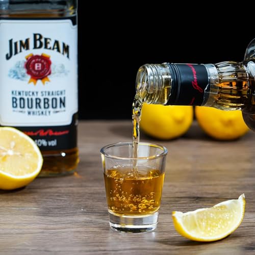 BCnmviku 4 Pack Heavy Base Clear 1.5 oz Shot Glasses Set – Model BC-029-4Pack