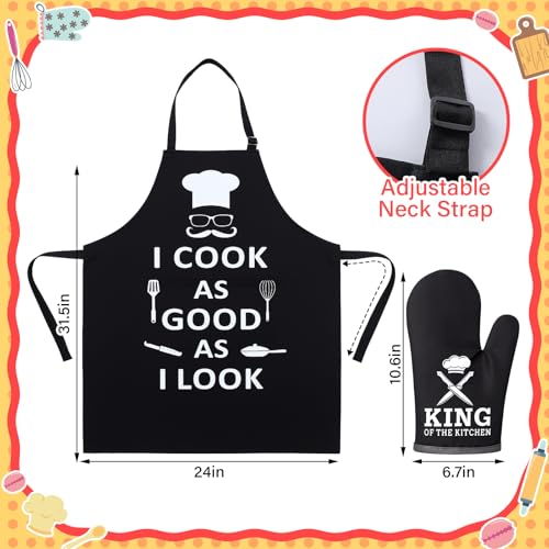 7-Piece Chef Gift Set for Men - Kitchen Baking & Cooking Accessories