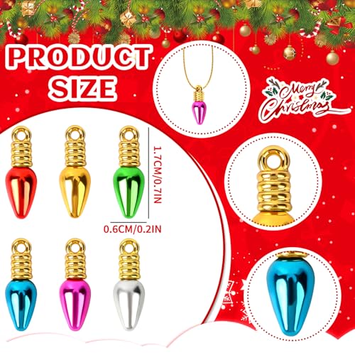 Jansun 300Pcs 0.7in Mini Christmas Ball Ornaments with Gold Tips