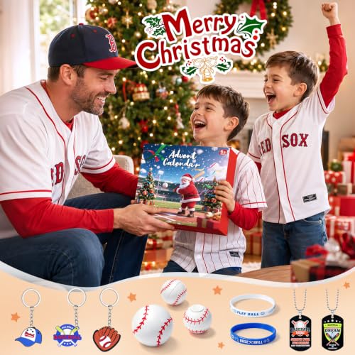 Sport Advent Calendar 2026 for Teens - Baseball, Football & Sports Surprises