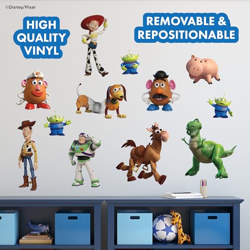 Peel and Stick Wall Decals - 12 Pack Removable Vinyl Stickers for Kids Room