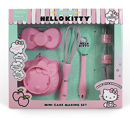Character Face and Bow Mini Cake Baking Set with Utensils