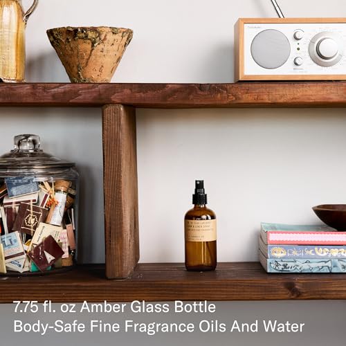 Lavender Scented Room and Linen Spray, 7.75 oz Amber Glass Bottle