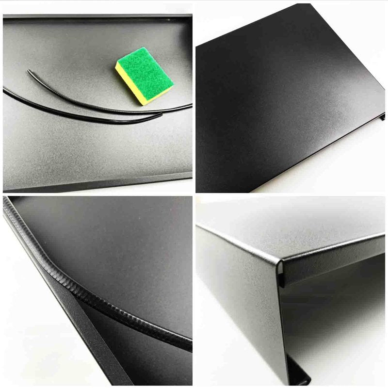 HJJKKH Stove Top Cover - Stainless Steel Stovetop Noodle Board for Cooktop RV Sink Electric Stove - L14.6" x W21.3" x H2.76"