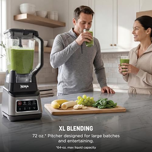 Professional Countertop Blender - 1400W Motor & 72oz Pitcher for Smoothies
