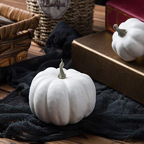 12 Pack Artificial Mini Pumpkins for Fall Halloween Thanksgiving Decor
