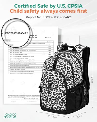 Butterfly School Backpack for Teen Girls - 18 Inch Large Blue Travel Bookbag