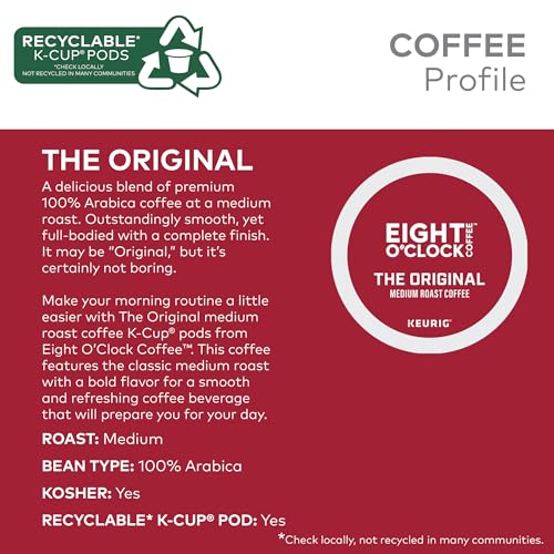 Original Medium Roast Single-Serve Coffee Pods, 100% Arabica - 72 Count