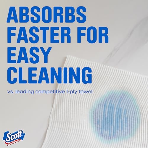 Scott Paper Towels, Choose-A-Sheet, 6 Double Rolls, 108 Sheets Per