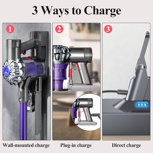 BOTKK 10000mAh Replacement Battery for Dyson V8 SV10 Cordless Vacuum