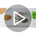 12pcs Engraved Gratitude Stones, Natural River Rock Pocket Stones