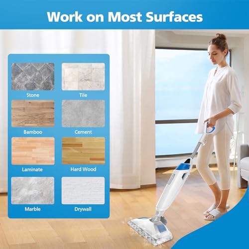 iSingo 6-Pack Steam Mop Pads Replacement for Bissell PowerFresh 1940 1806