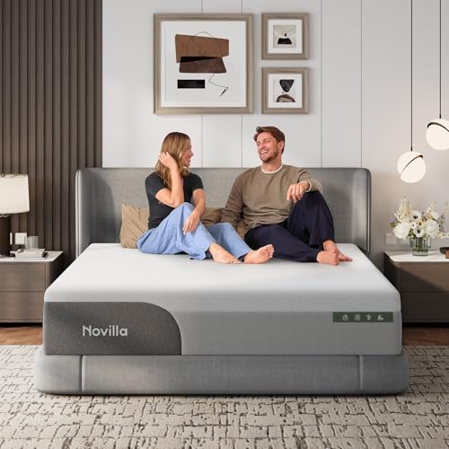 14-Inch King Size Cooling Gel Memory Foam Mattress with Nylon Cover