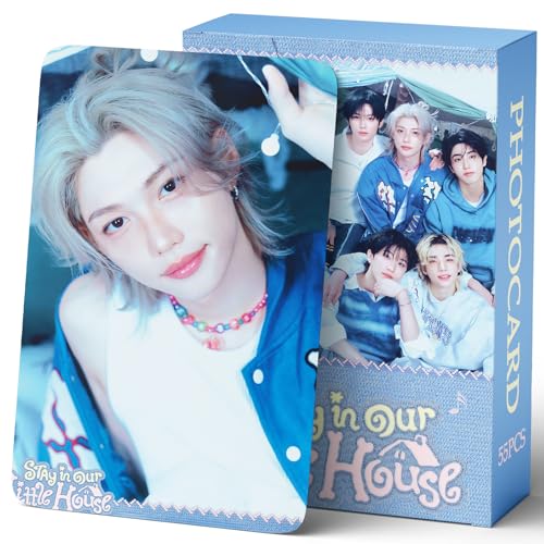 55 Pcs Music Group Photocard Set High-Definition Collectible Cards