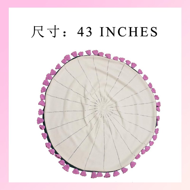 PHQMPSGYOK Crochet Flower Bouquet Blanket Pink Blanket Teacher Mom Graduation Birthday Gifts for Women Flower Bouquet rocheted Pink Blankets Throw Blankets Valentine's Day Gifts 43 Inches