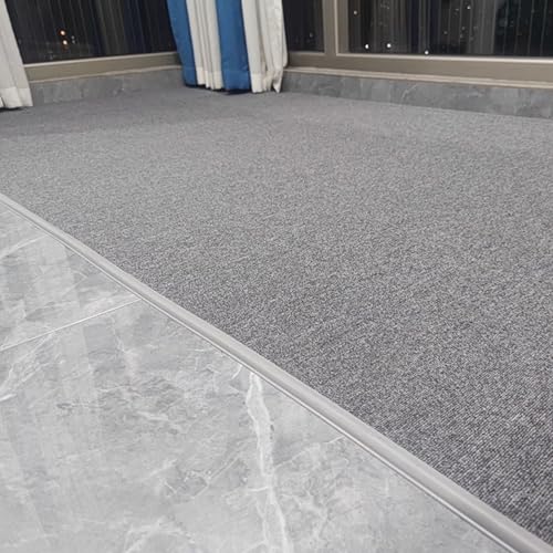 Black Self-Adhesive Carpet Transition Strip Edge Trim - 14cm (46ft)