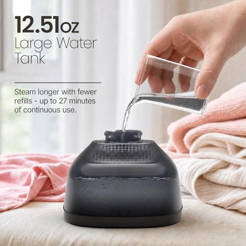 SpinKaze Garment Steamer for Clothes 1200W with LCD Display & 370ml Tank