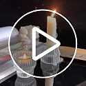 JMMAYIG 36 Pack Tealight & Taper Candle Holder Set - 2-in-1 Clear Ribbed Glass Decor
