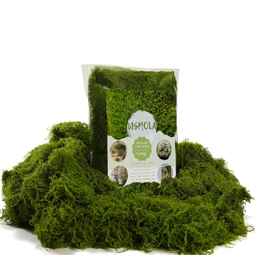 Artificial Decorative Moss for Terrariums, Fairy Gardens & DIY Crafts
