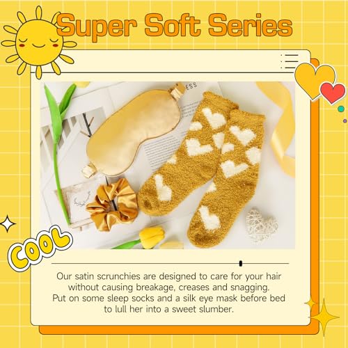 Sunshine Gift Basket for Women - 10-Piece Self Care Spa Wellness Box