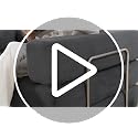 4-in-1 Folding Corduroy Sofa Bed, 78-Inch Convertible Floor Sleeper Couch