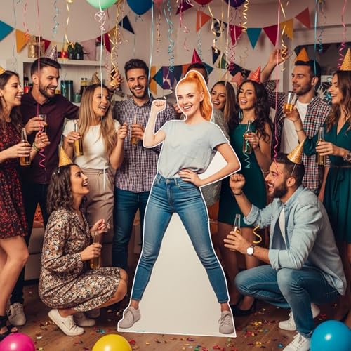 Custom Life-Size Cardboard Cutout Standee - Personalized Photo Prop