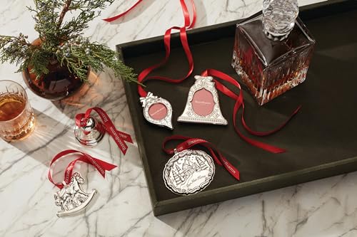 Reed & Barton Bell Frame Ornament — Sterling Silver Christmas Ornament Collection, Bell Figural Frame