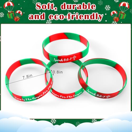 VioraWhite Jesus Is The Reason for The Season Christmas Bracelet - Variation 200