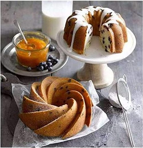 IELEK Silicone Nonstick Cake Molds - Versatile Jello & Gelatin Baking Tubes for Delicious Treats