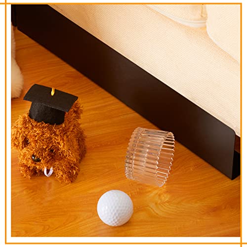 12-Piece Under Couch Blocker Set - 3.2-Inch Furniture Gap Guard for Pets
