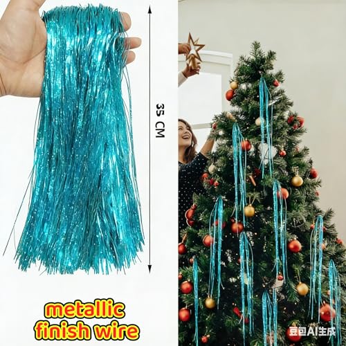 Yellow Sponge Underwater Theme Christmas Tree Ornaments - 13 pcs