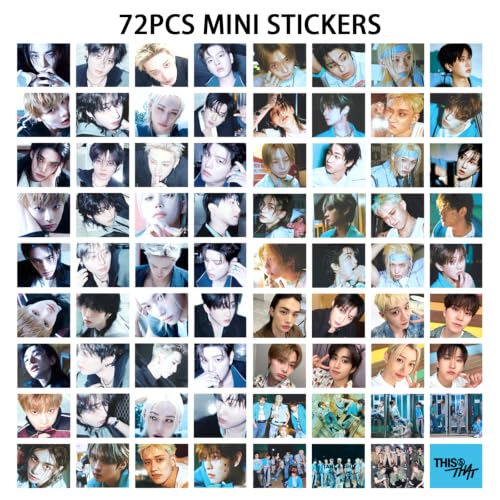 127-Piece K-Pop Photo Card and Sticker Set - Album Collection Gift