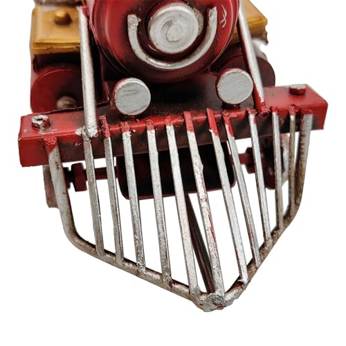 10-Inch Metal Classic Locomotive Model Train Christmas Table Decor