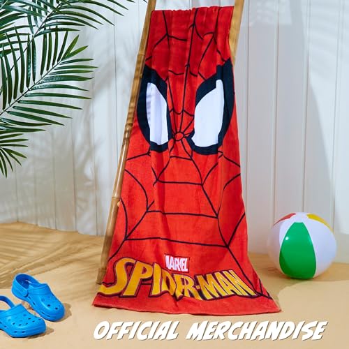 Disney Stitch Kids Beach Towel - Quick Dry, 55x27” for Pool & Vacation, Red Spiderman Variant