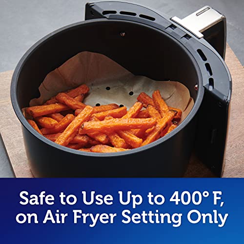 Disposable Air Fryer Liners, Unbleached Parchment Paper Sheets - 50 Count