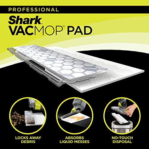 Disposable Hard Floor Pad Refills - 46-Count Multi-Layer Vacuum Mop Pads