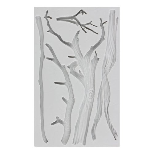 MINFEIDMS Tree Branch Silicone Fondant Mold For Cake Decorating Cupcake Topper Candy Chocolate Gum Paste Polymer Clay