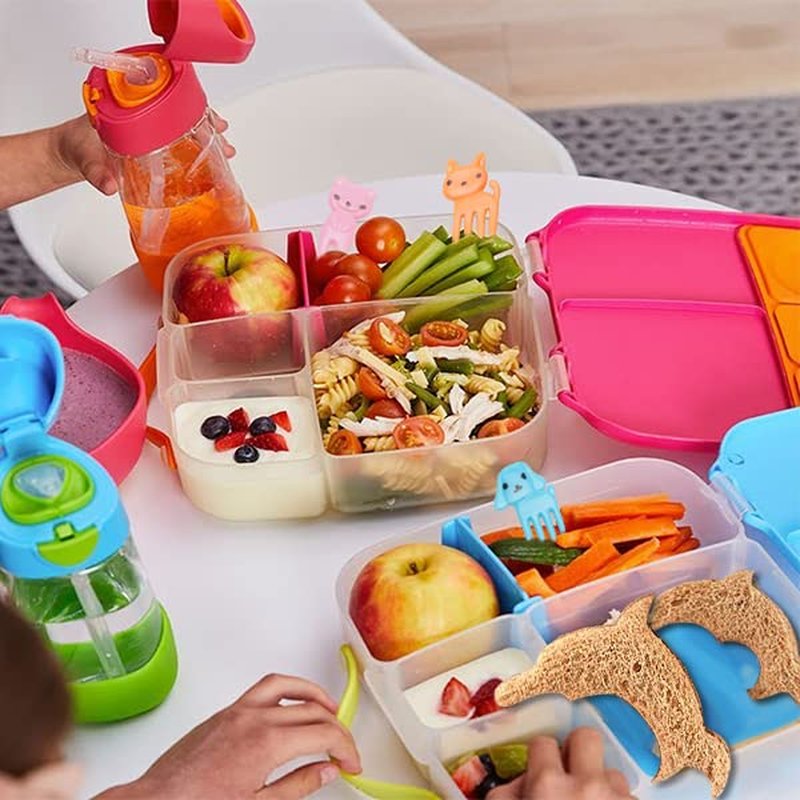 Sandwich Cutter Set for Kids,Fruit Vegetable Bread Cheese Shape Cutters Mold Great for Lunchbox and Bento Box