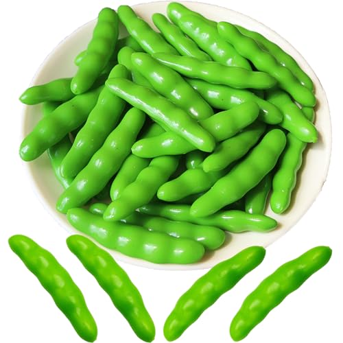 30 Pcs Artificial Little Peas - Lifelike Faux Vegetable Decor for Kitchen