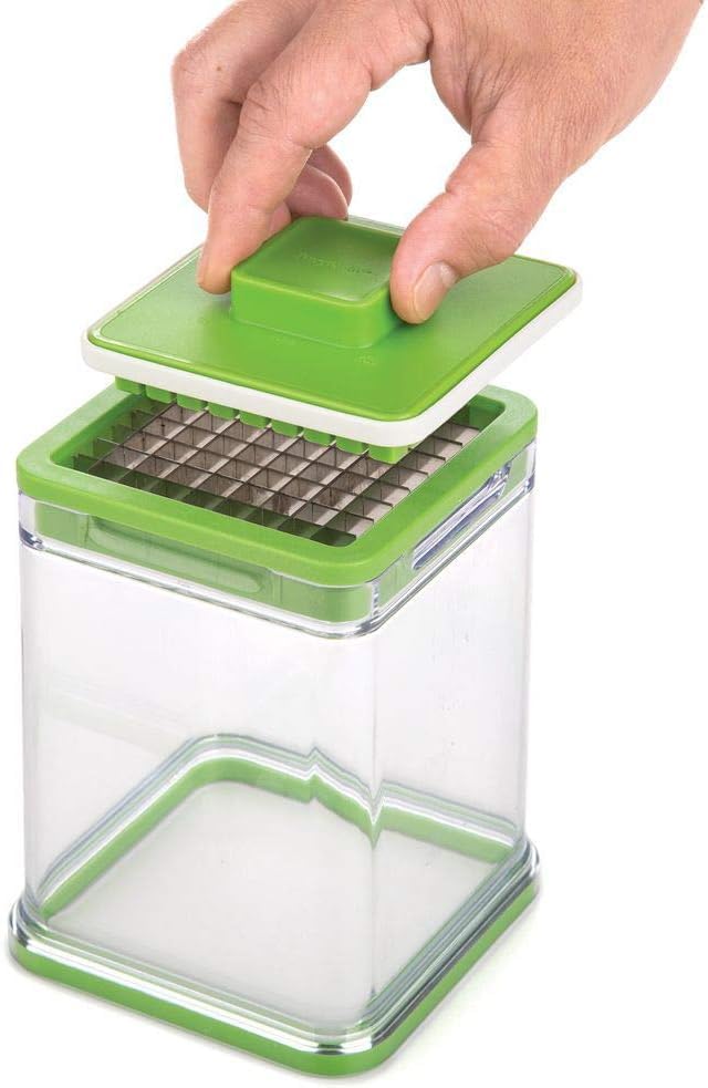 PrepWorks Tower Fry Cutter – Heavy-Duty Potato Cutter for Perfect Fries, Easy-to-Use, Stainless Steel Blades, BPA-Free