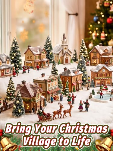 Cosweet 3 Pack 3'x8' Artificial Snow Blankets for Christmas Village - Variation 3