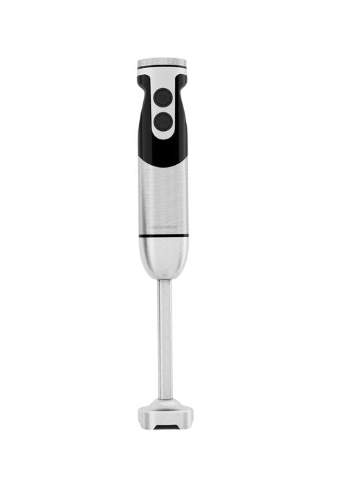 MEGAWISE new Hand Blender Series Only one Hand Blender,no attachments,12-Speed,Includes Powerful Blender Stick- Easy to Clean and Perfect for Smoothies, and More (black)