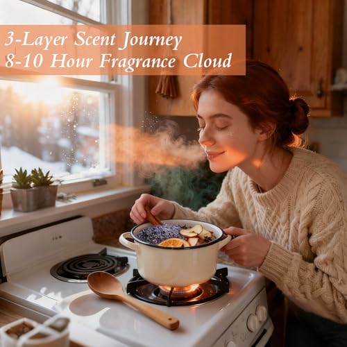 Natural Stovetop Potpourri Simmer Mix - Dried Fruit, Cinnamon & Clove