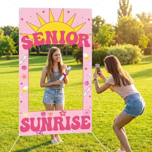 Senior Sunrise Photo Frame - Square 2027 Graduation Photo Props